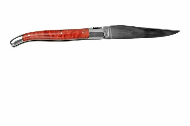 Laguiole En Aubrac Red Poplar Burl L0212LPRIFSJ1 Poplar Wood, Polished, Laguiole Pocket Knife, 12 Cm - Image 2