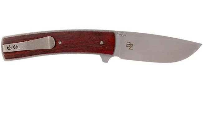 Böker Plus FR Cocobolo 01BO744 Flipper Pocket Knife, Brad Zinker Design - Image 2