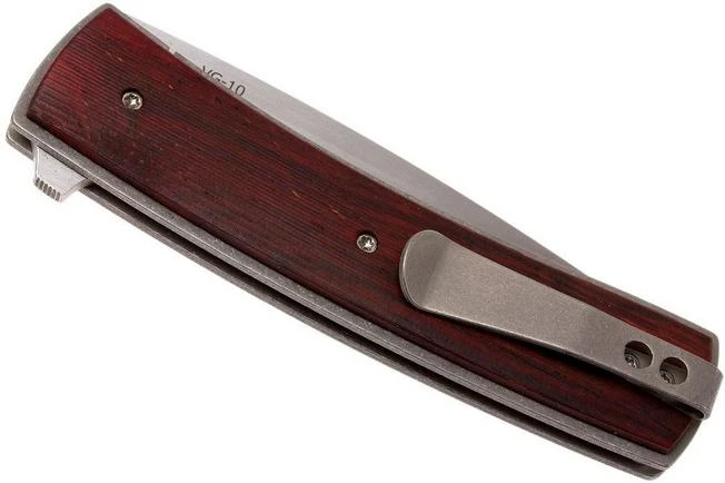 Böker Plus FR Cocobolo 01BO744 Flipper Pocket Knife, Brad Zinker Design - Image 4