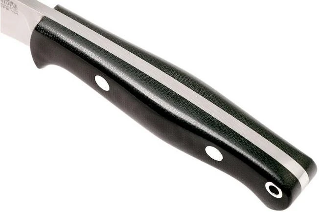 Bark River North Country EDC CPM 154, Black Canvas Micarta - Image 5