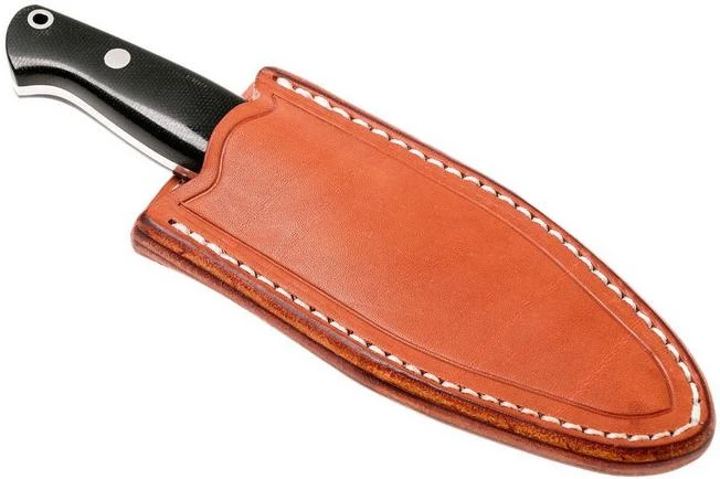 Bark River North Country EDC CPM 154, Black Canvas Micarta - Image 7