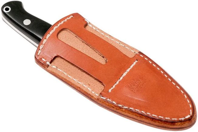 Bark River North Country EDC CPM 154, Black Canvas Micarta - Image 8