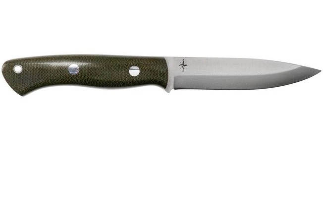 Bark River Aurora Scandi Cru-Wear Green Canvas Micarta - Image 2