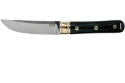 Bark River Kitsuné Tanto CPM 154, Black Linen Micarta Fixed Knife