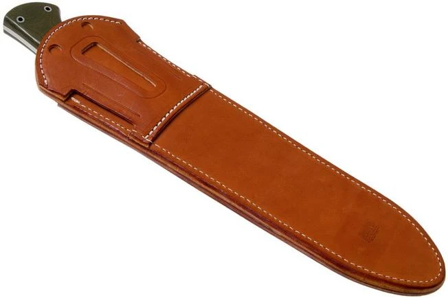 Bark River JX5 Vengeful 1 CPM 3V Green Canvas Micarta Machete - Image 7