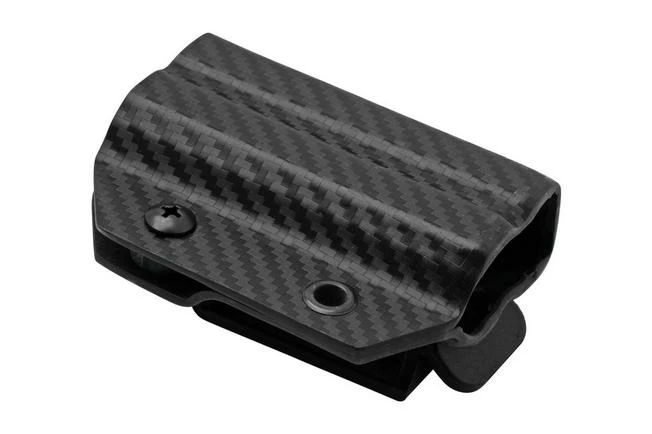 Clip And Carry Kydex Sheath Leatherman Wingman, Sidekick, Rebar, Rev, Carbon Fiber Black LWING-CF-BLK Belt Holster - Image 3