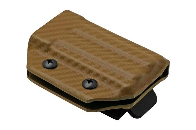 Clip And Carry Kydex Sheath Victorinox SwissTool, Carbon Fiber Brown VSTOOL-CF-BRN Belt Holster - Image 2