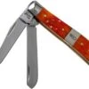 Case Mini Trapper Tequila Sunrise Bone, Standard Jig 14482, 6207 SS Pocket Knife