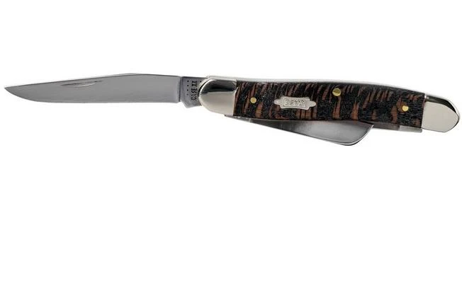 Case Medium Stockman Black Sycamore Wood, 25573, 7318 SS Pocket Knife - Image 3