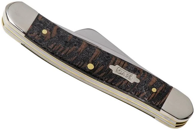 Case Medium Stockman Black Sycamore Wood, 25573, 7318 SS Pocket Knife - Image 4