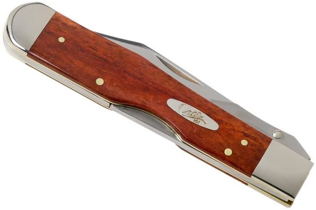 Case Cheetah Smooth Chestnut Bone, 28909, 6111 1/2L SS Pocket Knife - Image 4