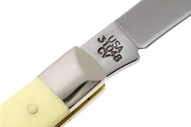 Case Slimline Trapper Yellow Synthetic, 00031, 31048 CV Pocket Knife - Image 8
