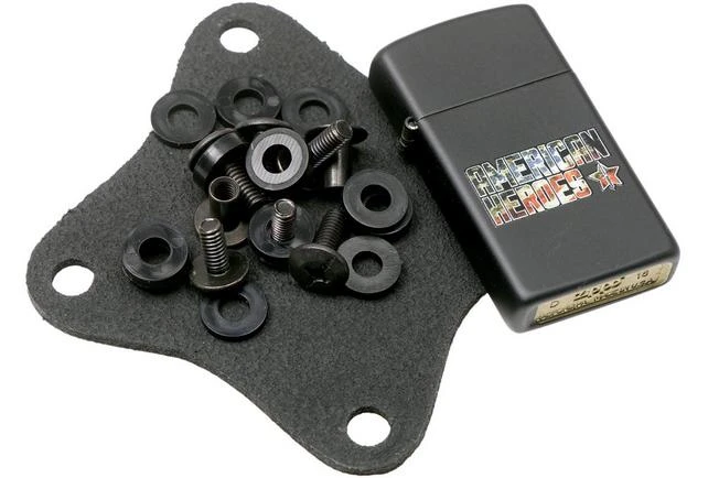 Case Winkler Recurve Utility No 6, 43177 Harry Bologna, Black Canvas Micarta, Leather Sheath Survival Knife - Image 15