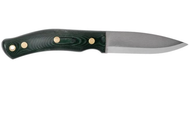 Casström No. 10 Swedish Forest Knife Green Micarta, 14C28N Scandi Grind - Image 2
