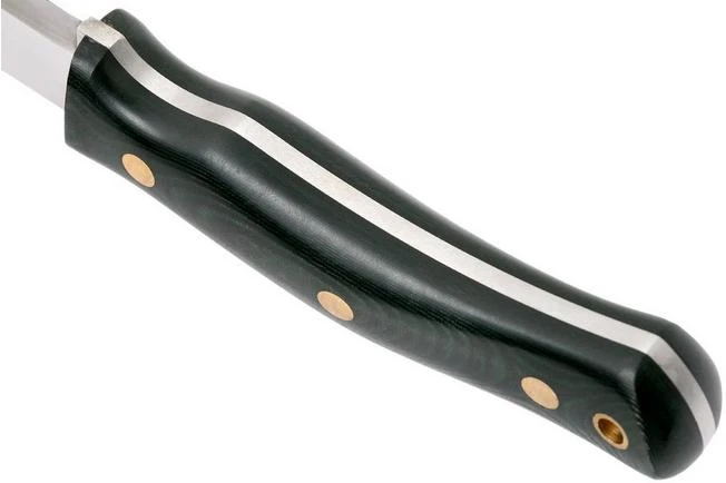 Casström No. 10 Swedish Forest Knife Green Micarta, 14C28N Scandi Grind - Image 4