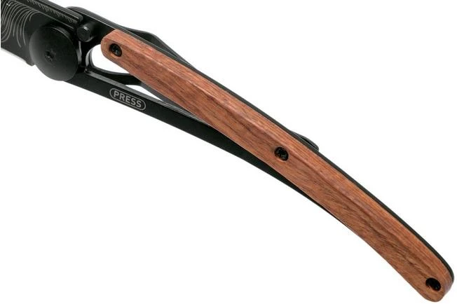 Deejo Tattoo Black 37g, Rosewood, Feather 1GB102-R Pocket Knife - Image 7