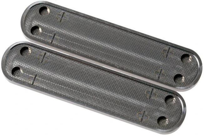 Daily Customs 58.2 Golfball Pattern, Titanium P10009496 Victorinox Scales - Image 2