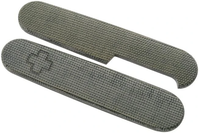 Daily Customs 91.2 Plain, Green Canvas Micarta P10013876 Victorinox Scales