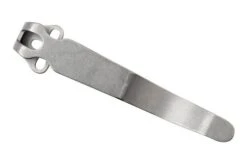 Flytanium Universal Long Pocket Clip FLY-1250LSW Stonewashed Titanium