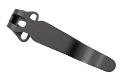 Flytanium Universal Short Pocket Clip FLY-1250SBK Black DLC Titanium