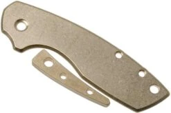 Flytanium CRKT Pilar Large Scale & Backspacer, Brass