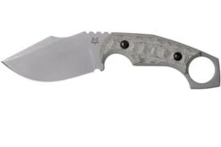 Fox Knives Monkey Thumper FX-633MOD OD Green Canvas Micarta Fixed Knife, Ken Vehikite Design