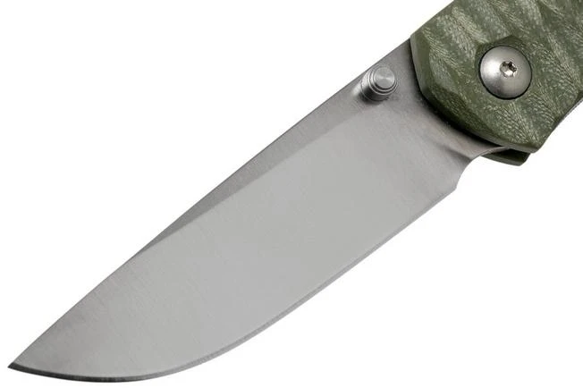 GiantMouse ACE Iona G10 Green, Satin Pocket Knife, Ansø En Voxnaes Design - Image 3