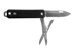 The James Brand The Ellis Scissors Serrated Black G10 Stainless KN119101-01 Pocket Knife