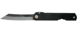 Higonokami Pocket Knife 7.3 Cm HIGOCBB, Blue Paper Steel, Matte Black Steel