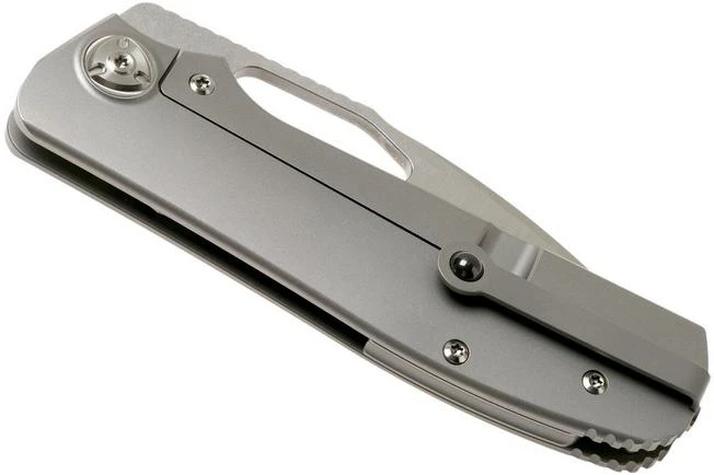 Liong Mah Field Duty, Titanium, Pocket Knife - Image 4