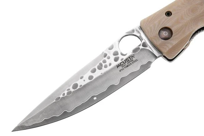 Mcusta MC-0185G Sengoku Uesugi Kenshin SPG2, White Micarta, Gentleman's Knife - Image 3