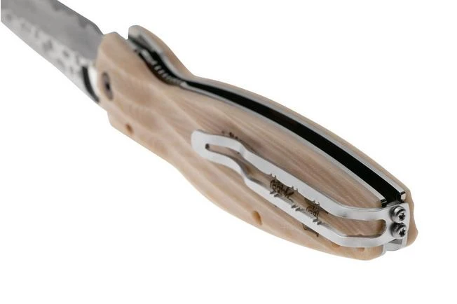 Mcusta MC-0185G Sengoku Uesugi Kenshin SPG2, White Micarta, Gentleman's Knife - Image 4