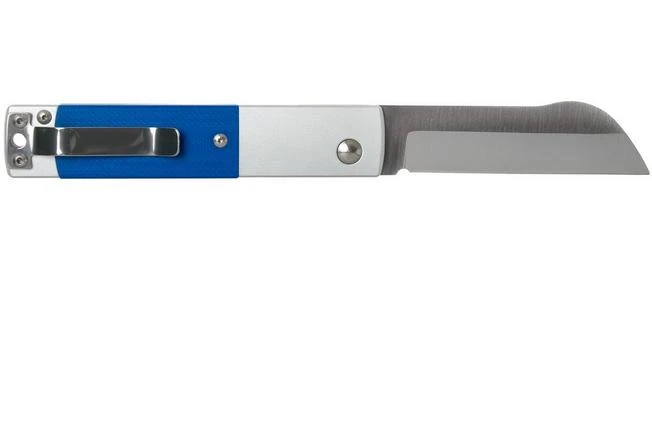 Maserin In-Estro Blue Micarta 165/MCB Slipjoint Pocket Knife - Image 2