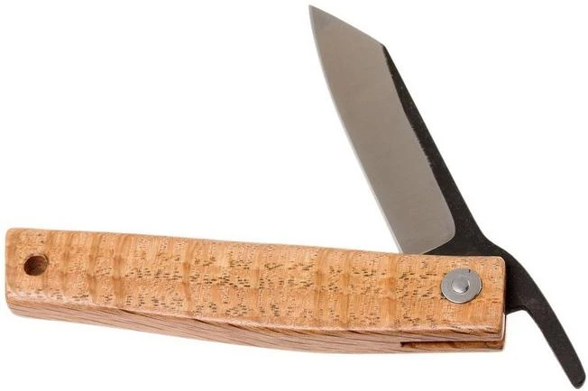 Ohta FK7 Higonokami-pocket Knife, Nara Wood - Image 6