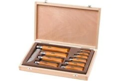Opinel 10-piece Pocket Knife Set, Carbon Steel