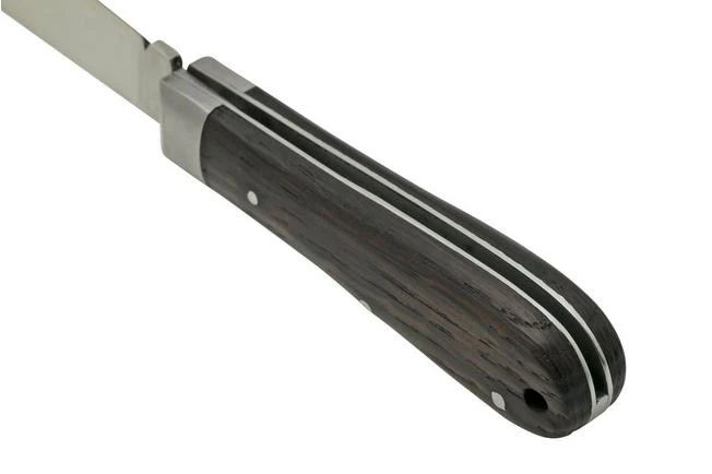 Otter Anchor Knife 171 RML Small Stainless, Smoked Oak, Stainless Anchor, Pocket Knife - Image 4