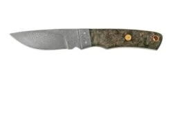 PUMA Knife Of The Year 2022 Carbon, 33202214 Balbach SuperClean Damascus, Fixed Knife