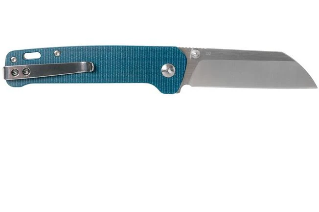 QSP Knife Penguin QS130-H Blue Micarta, Pocket Knife - Image 2