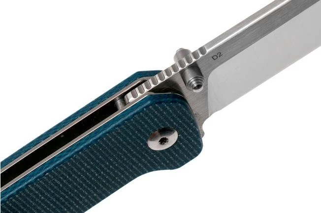 QSP Knife Penguin QS130-H Blue Micarta, Pocket Knife - Image 6