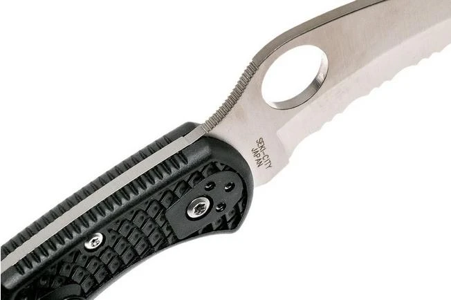 Spyderco Tasman Salt 2 C106SBK2 Pocket Knife - Image 6