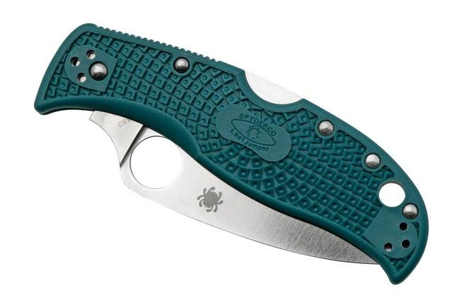 Spyderco LeafJumper K390 C262PBLK390 Pocket Knife - Image 6