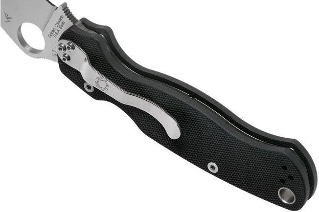 Spyderco Paramilitary 2 C81GP2 Pocket Knife - Image 11
