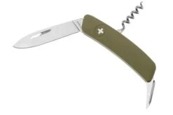 Swiza D01 Zwitsers Pocket Knife, Olive Wood