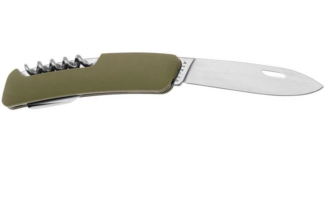 Swiza D01 Zwitsers Pocket Knife, Olive Wood - Image 3