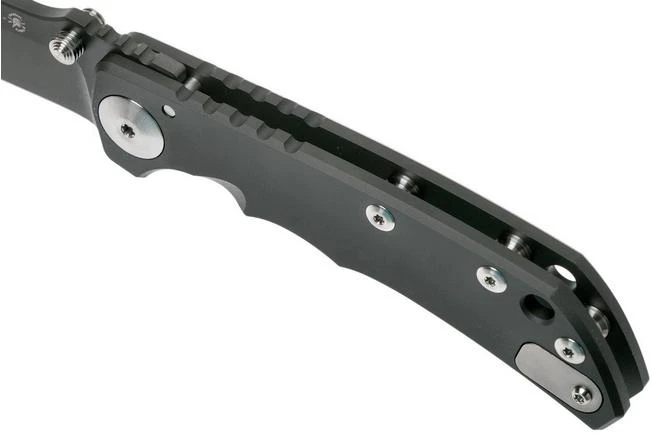 Spartan Blades Harsey Folder, Black PVD, Silver Hardware SF5BK-SHW Pocket Knife - Image 7