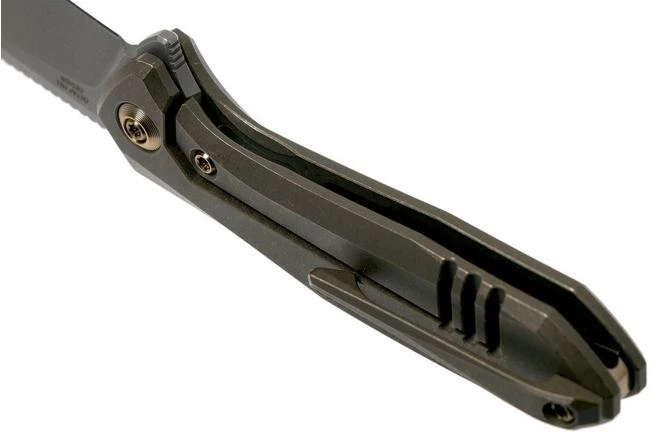 WE Knife Mote 2005A Bronze Pocket Knife, Ostap Hel Design - Image 5