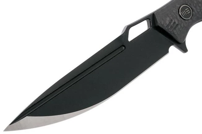 We Knife 607A, Spearpoint Neck Knife, Black - Image 3