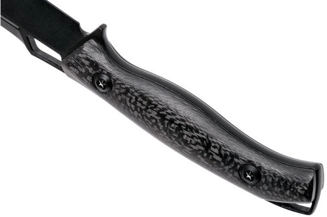 We Knife 607A, Spearpoint Neck Knife, Black - Image 4