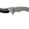 WE Knife 713C Sea Monster Gray Handle, Two Tone Blade Pocket Knife