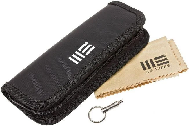 WE Knife 713C Sea Monster Gray Handle, Two Tone Blade Pocket Knife - Image 9